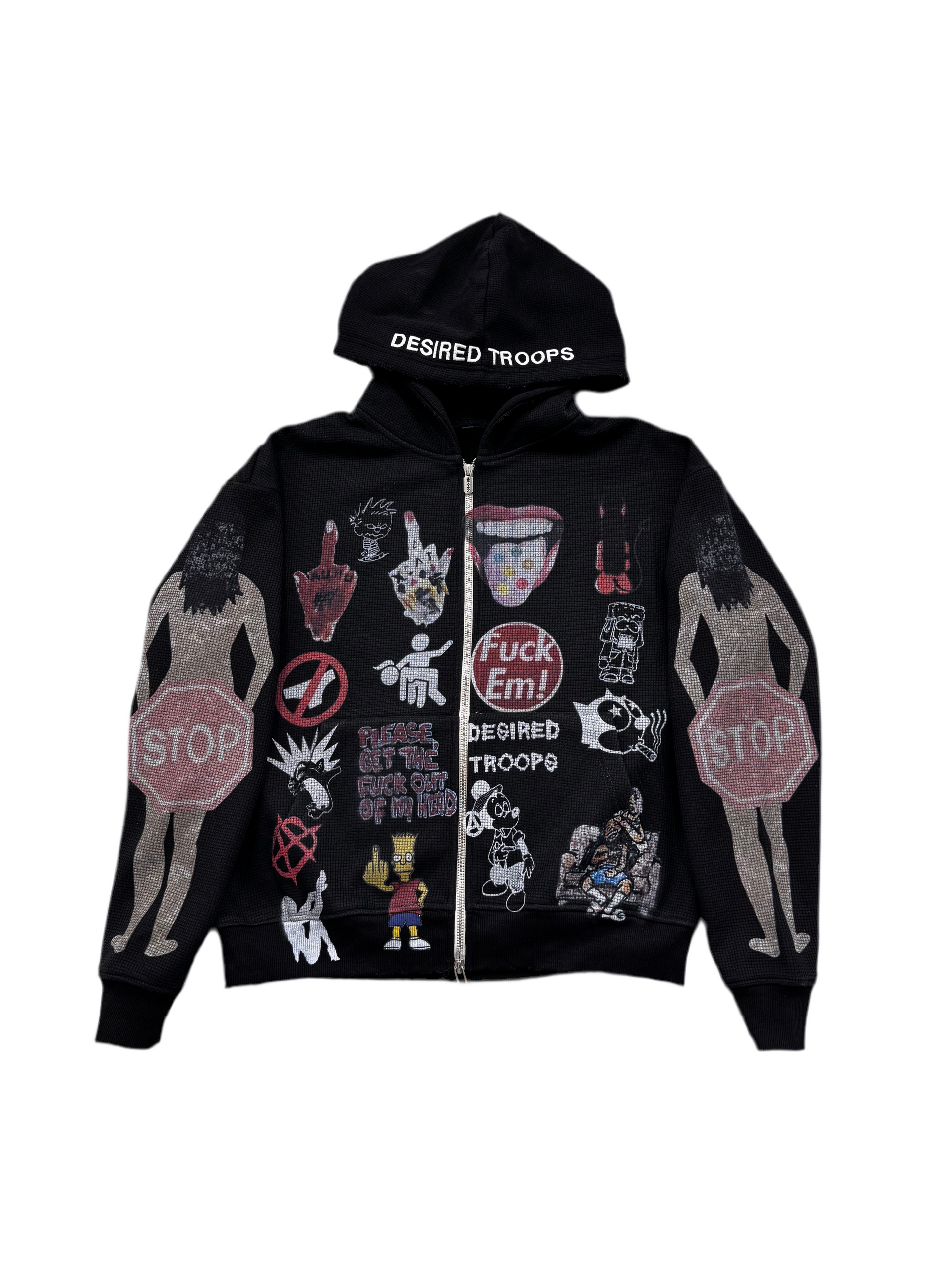 Chaotic Thermal Jacket (Black)