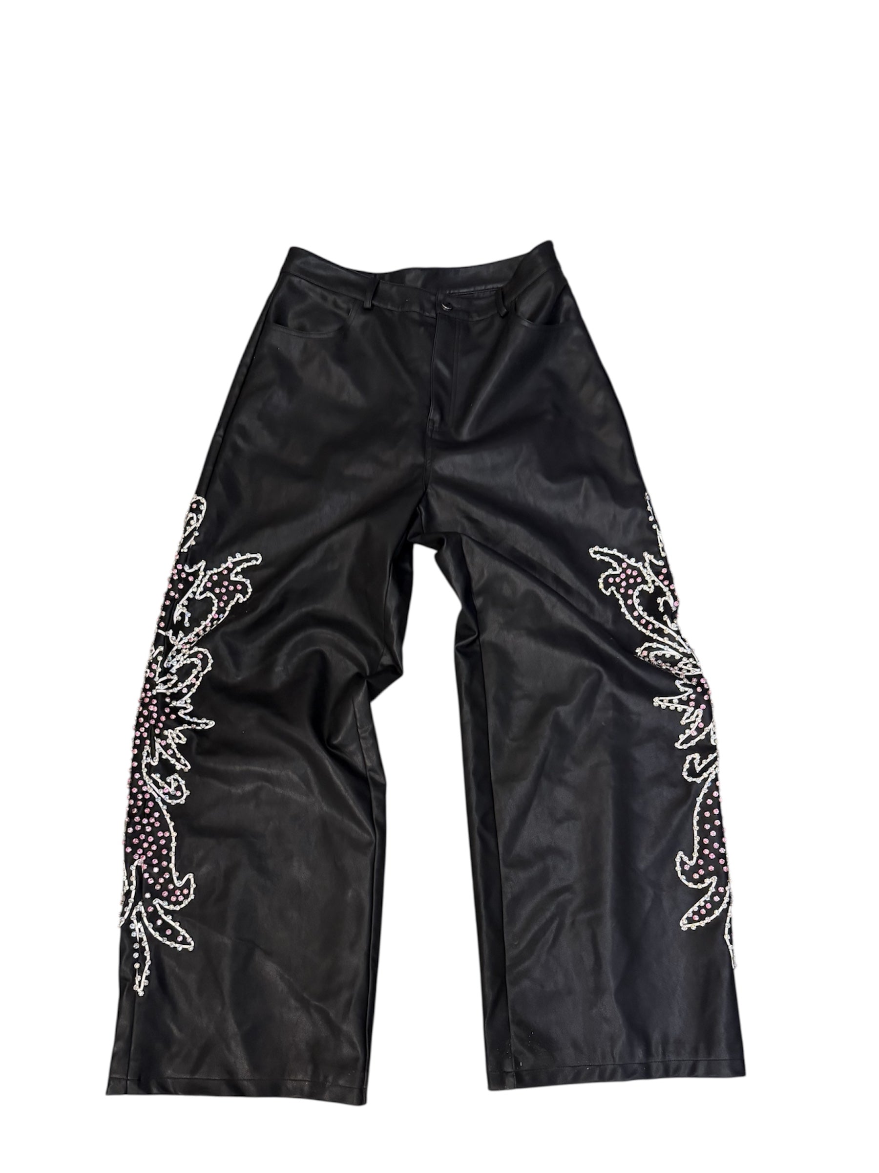 Flour Leather pants